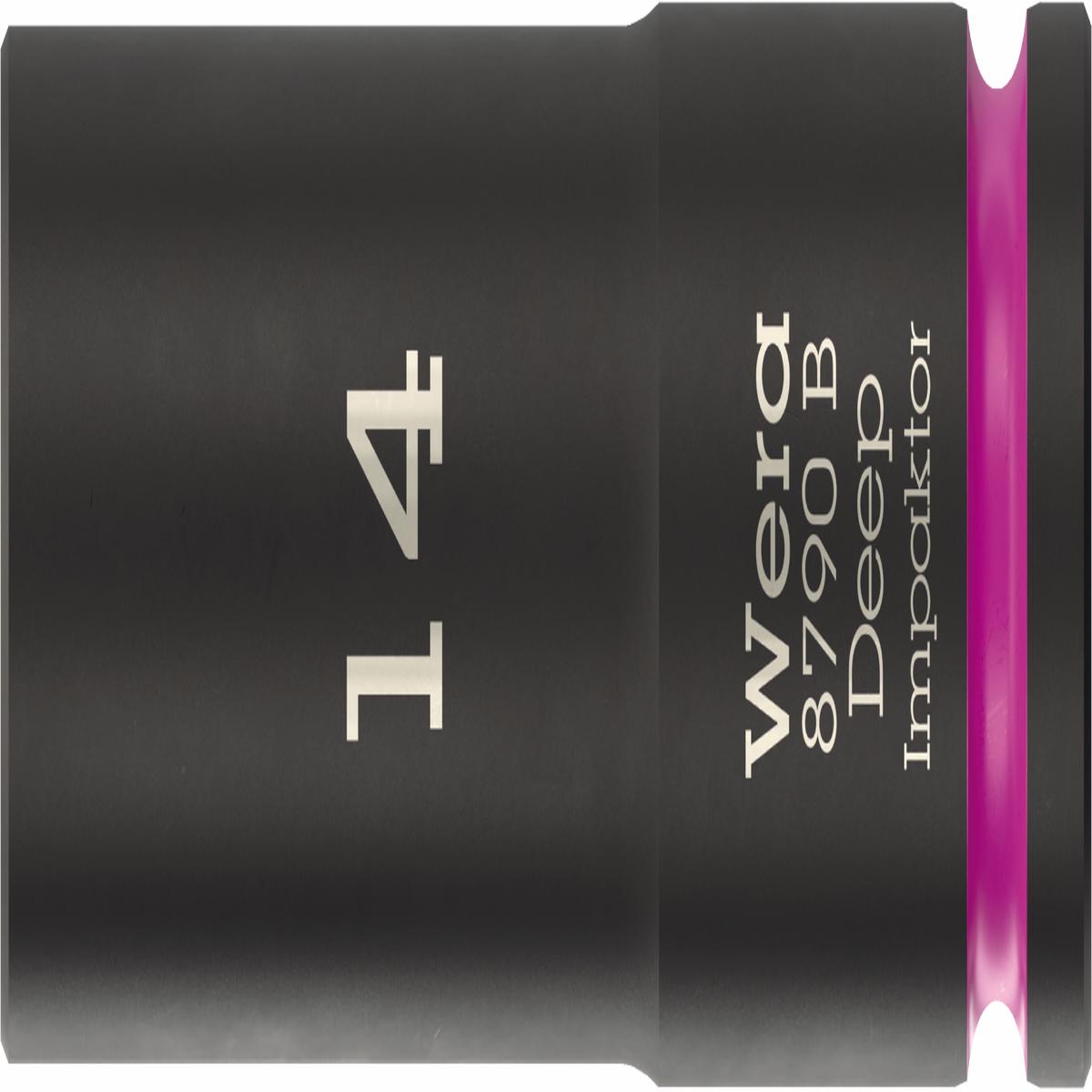 Wera 8790 B Impaktor Deep Socket 3/8" Drive 14mm