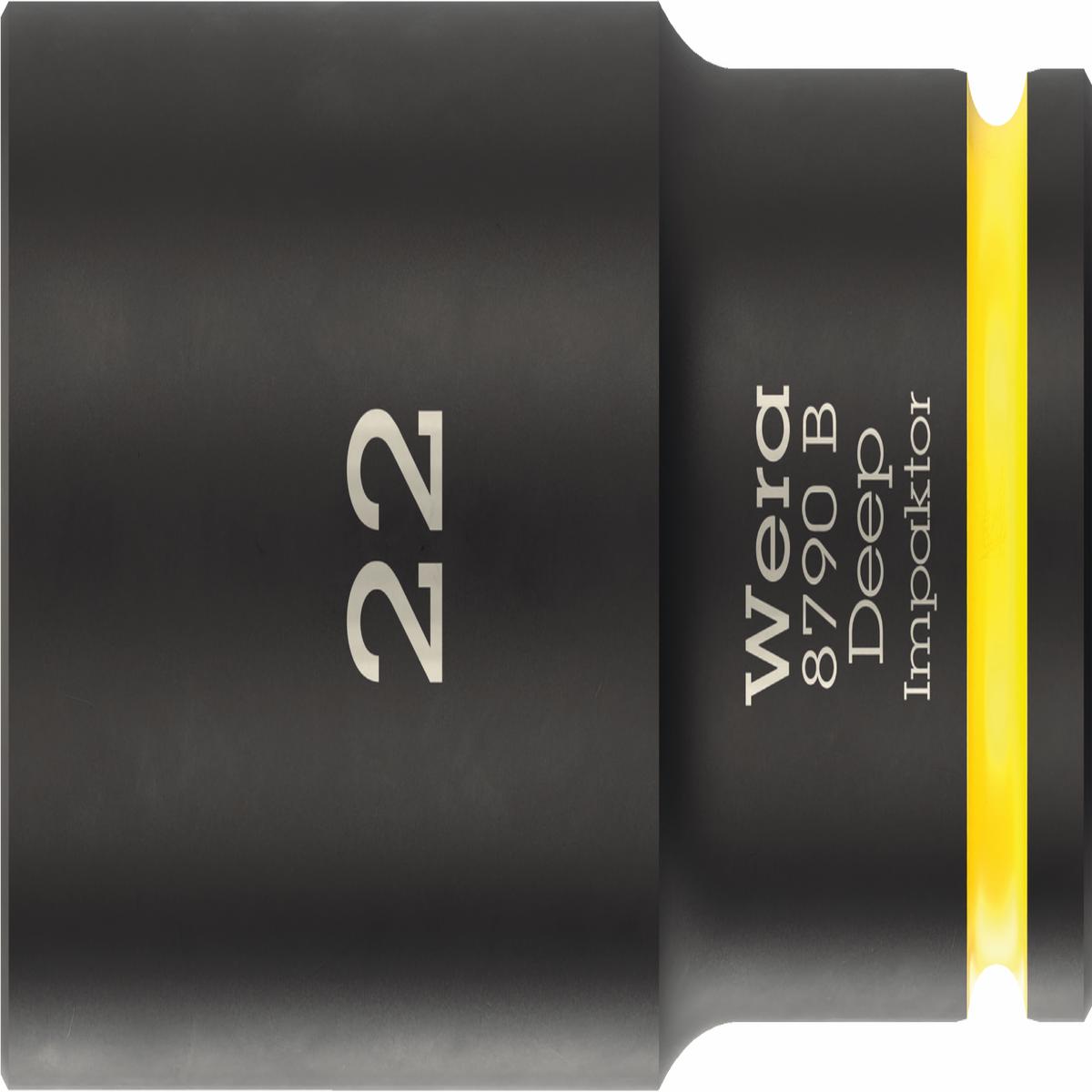 Wera 8790 B Impaktor Deep Socket 3/8" Drive 22mm