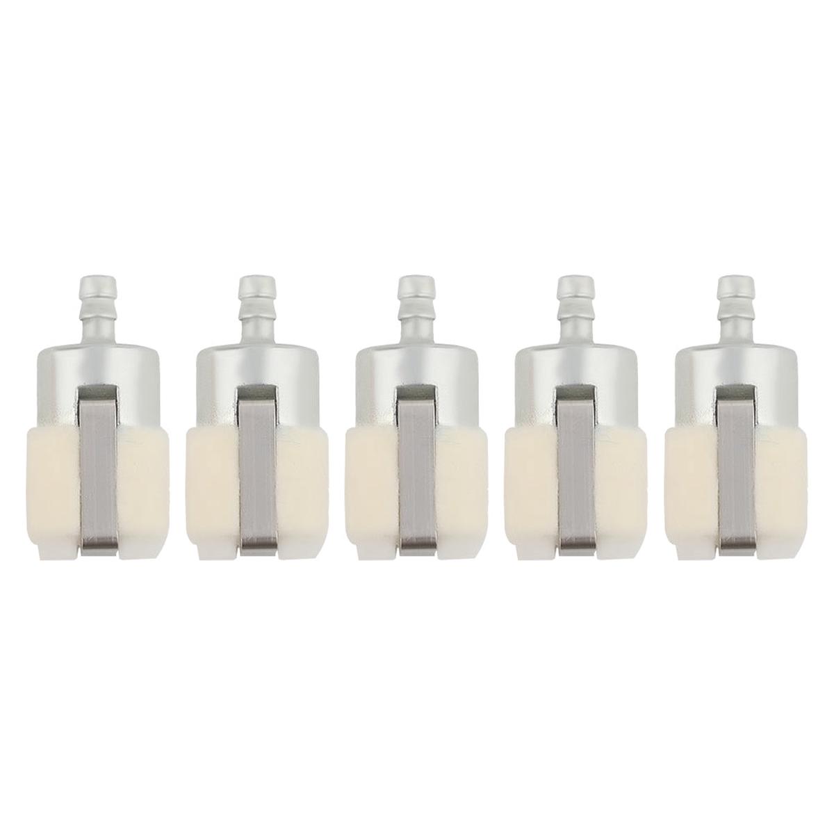 Hipa 5pcs Fuel Filter For Dolmar PS-460 PS-500 PS-510 PS-4600 Echo SRM200 SRM210 SRM211 SRM230 Trimmer