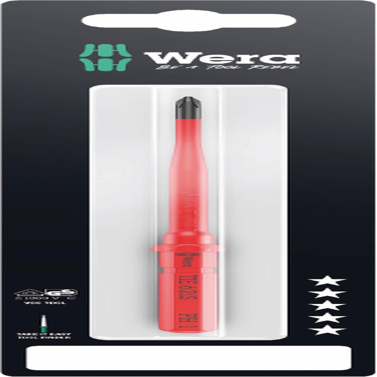 Wera Kraftform Kompakt VDE 62 iS PH1 x 157 mm Take it Easy SB