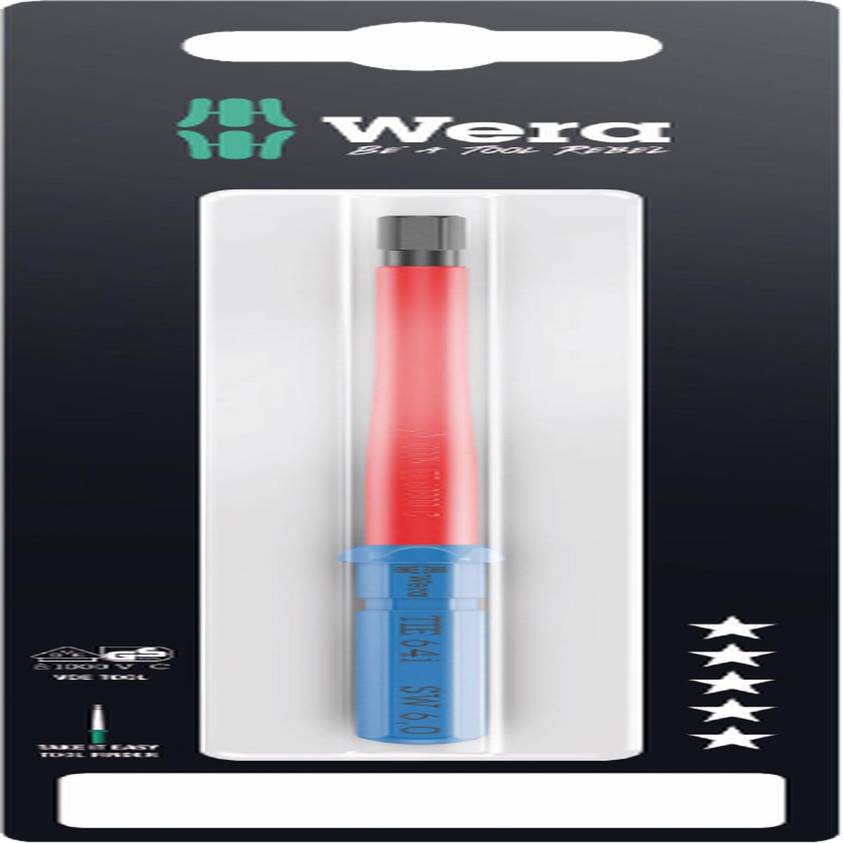 Wera Kraftform Kompakt VDE 64 i Hex 6.0 x 157 mm Take it Easy SB