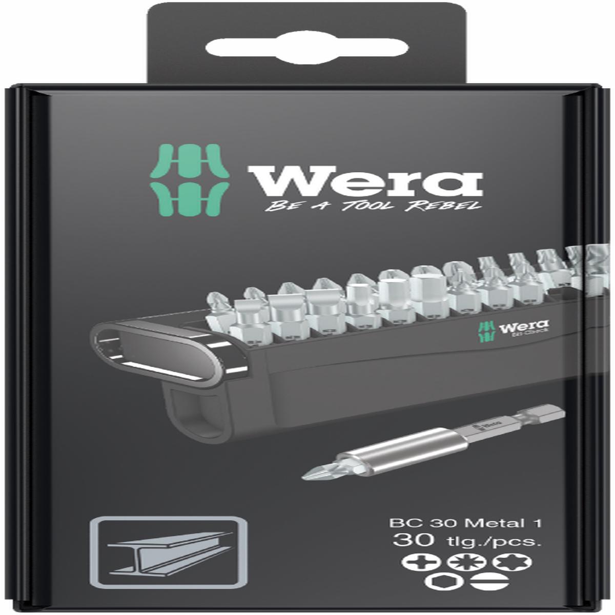 Wera Bit-Check 30 Metal 1 SB 30 Pce Set