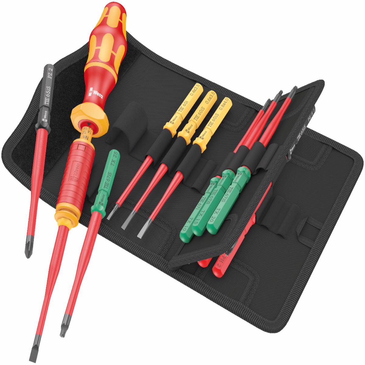 Wera Kraftform Kompact VDE 15 Torque 1.2-3.0 Nm Extra Slim, 15 Pce 006605