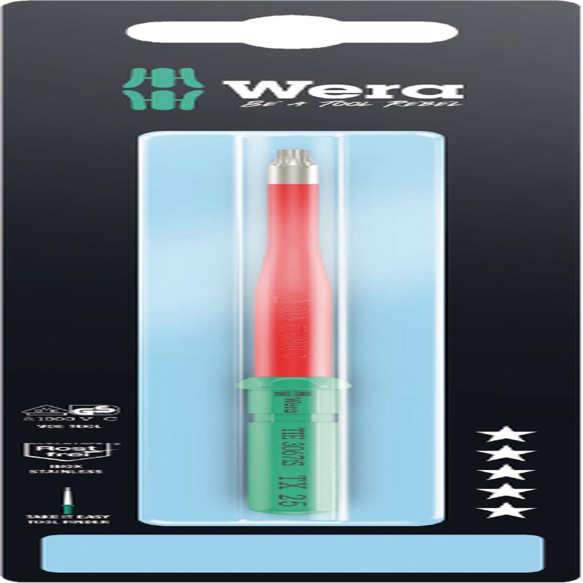 Wera Kraftform Kompakt VDE 3067 iS TX25x157mm Take it Easy SB