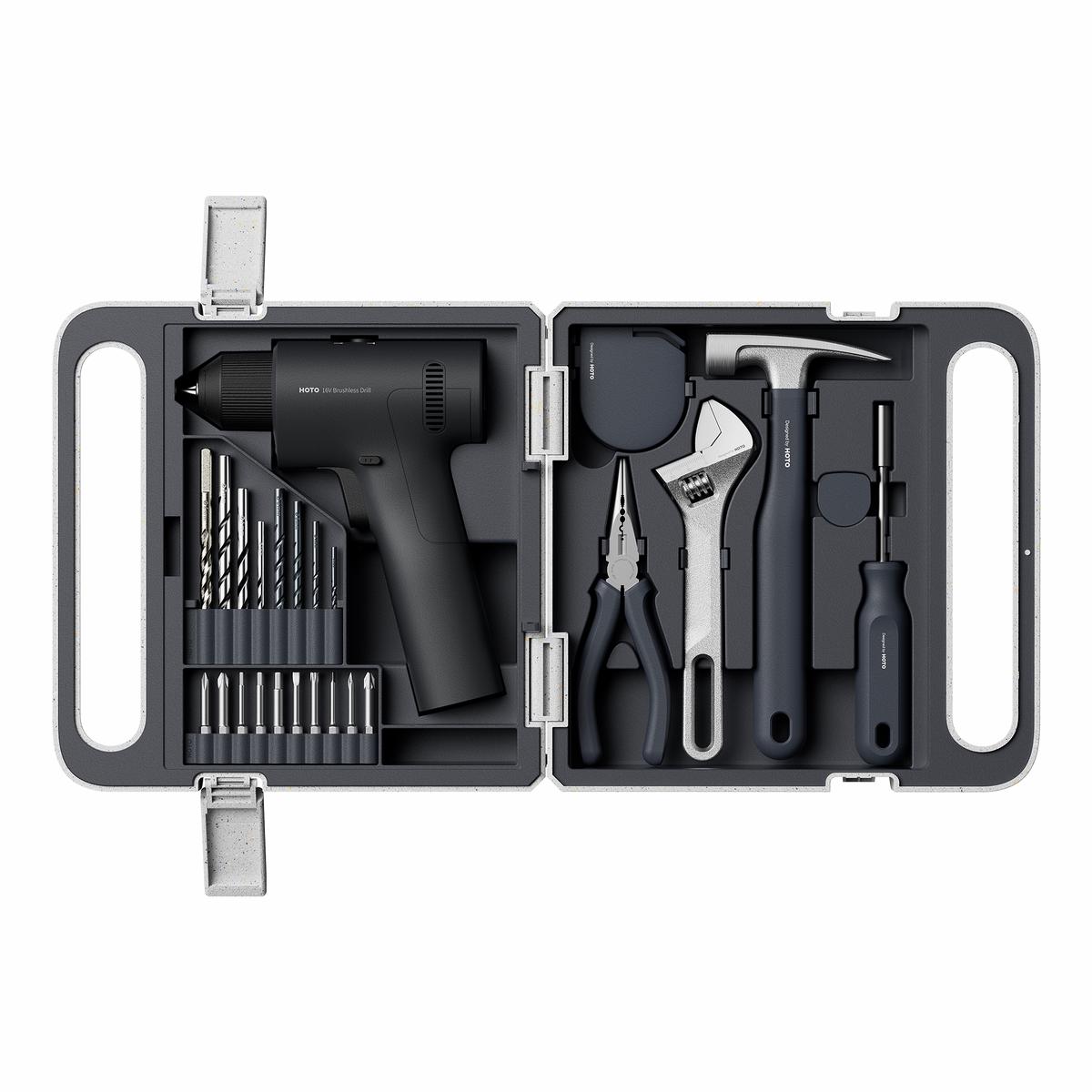 16V Brushless Drill Tool Kit