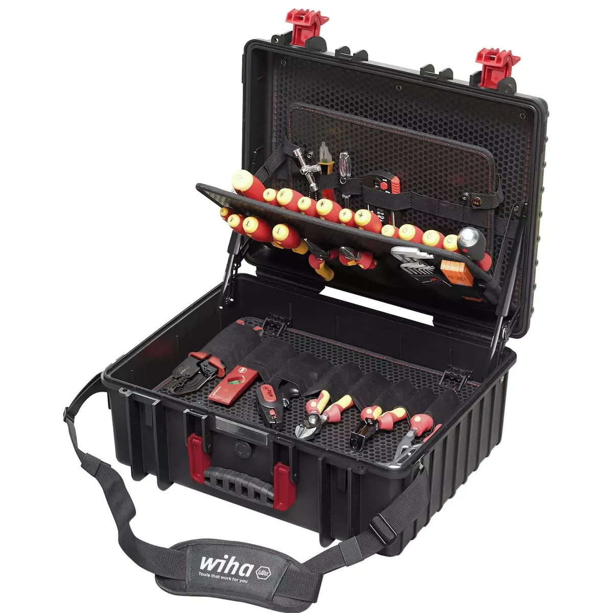 Wiha - Tool Set Electrician Competence XL Assorted 81-PCS. Incl. Case | WH-40523