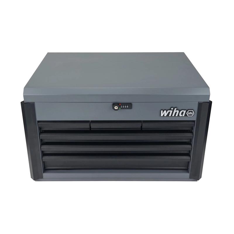 Wiha Tools Bench Top Tool Chest Kit - 147 Pieces, **Preorder** Gray
