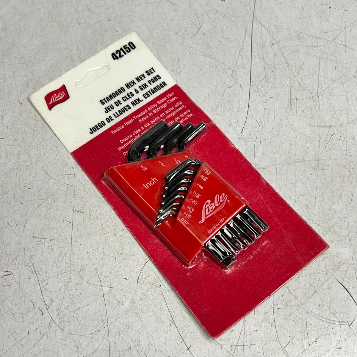 ZA@ PERFORMANCE TOOL (SET OF 12) Hex Key Set Heat Treated Alloy Steel Black 42150