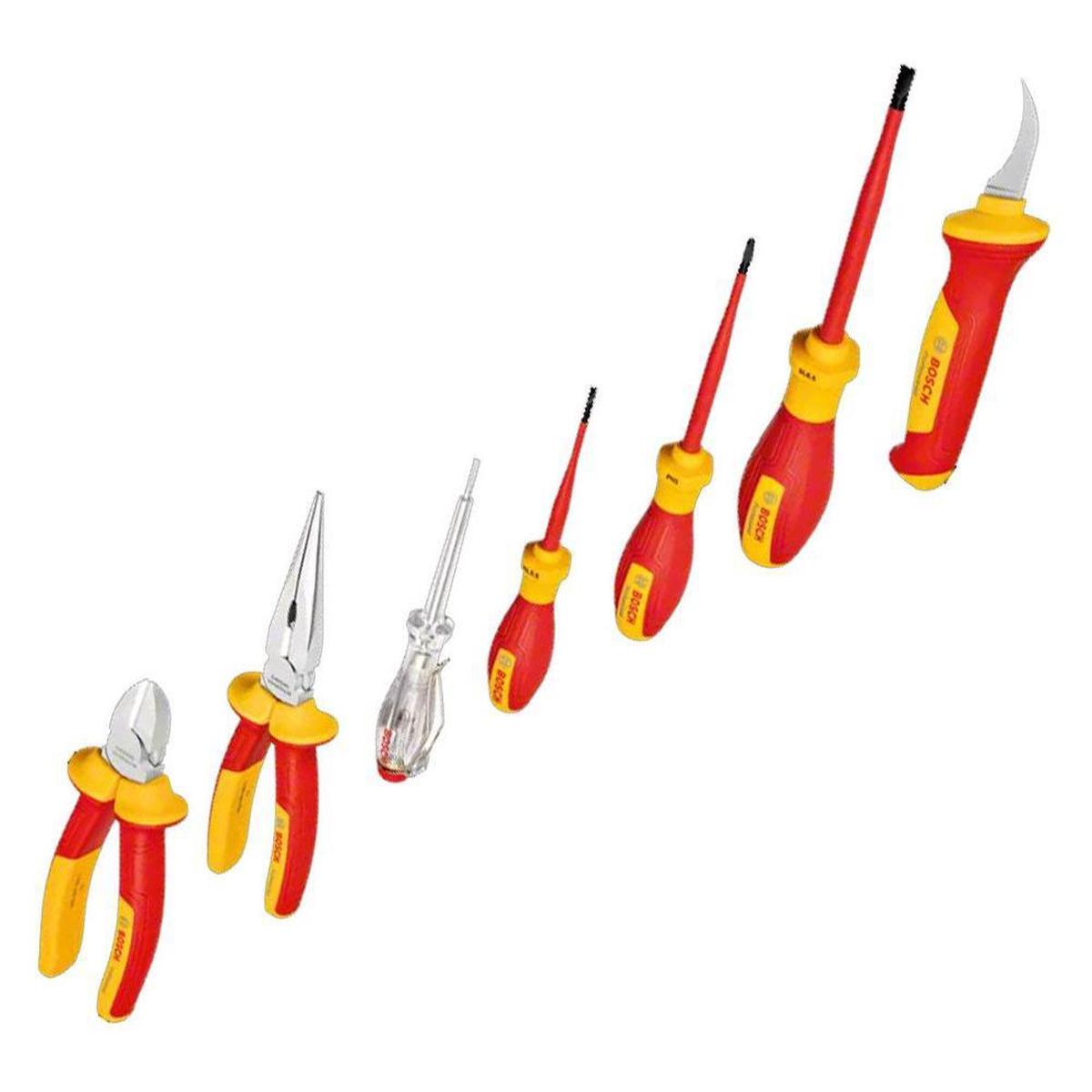 Bosch VDE Mixed Tool Set 7Pcs (1600A02NG3)
