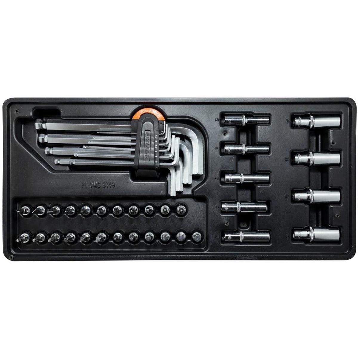 Fixman Fixman 33 Pc 1/4' Dr.Sockets & Accessories