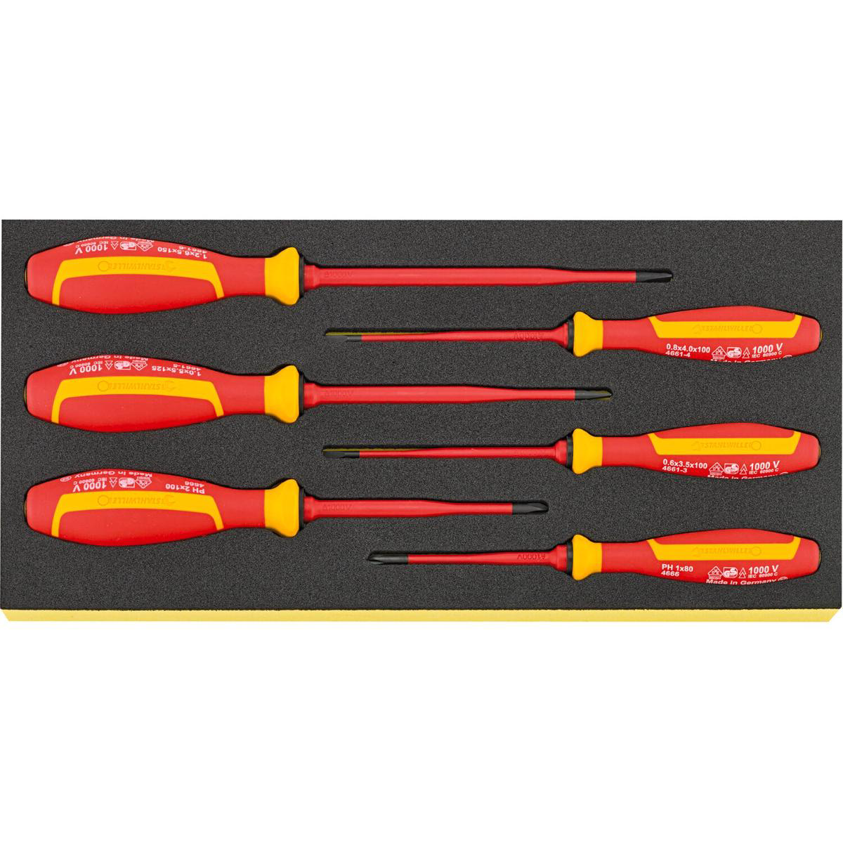 Stahlwille 96838816 VDE screwdriver set DRALL 4695 VDE