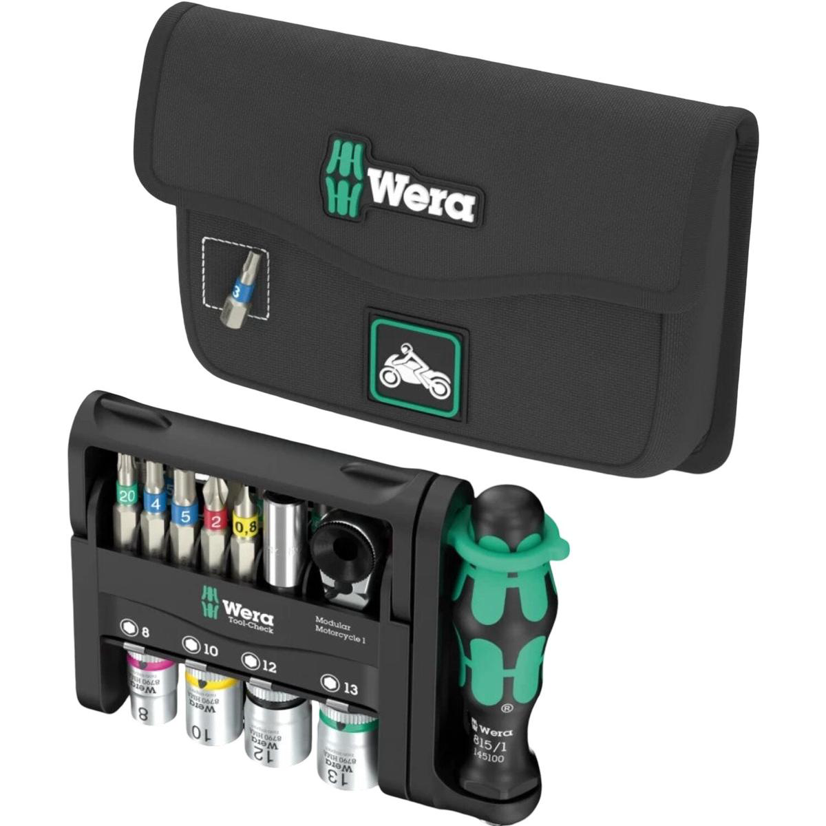 Wera 05049030001 Tool-Check Modular Motorcycle 1 21 Pieces